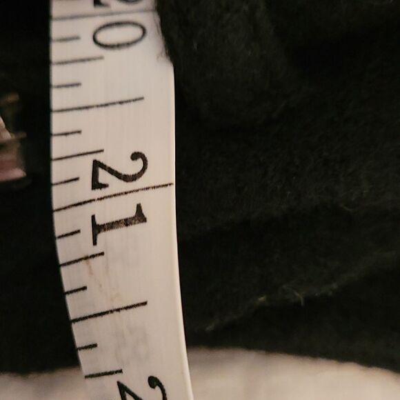 Black Mixed Wool Moto Jacket - Picture 13 of 15